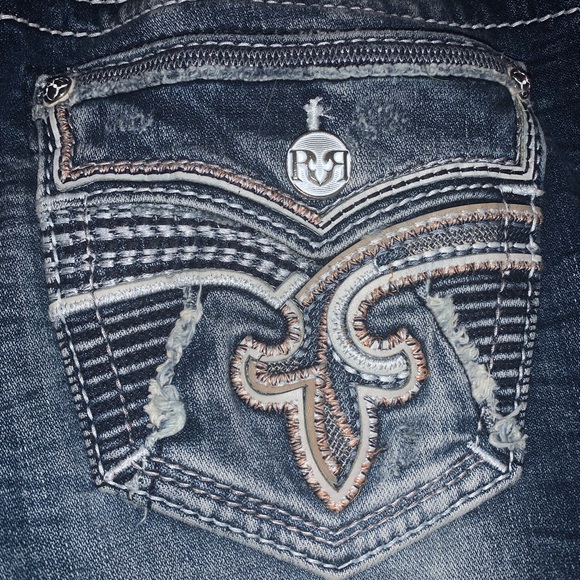 🚫SOLD🚫 New Women’s Rock Revival Sosie Mid-Rise Straight Jeans - Picture 11 of 15